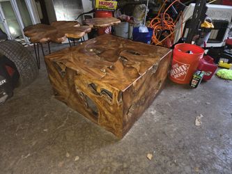  Wood Coffee Table Live Edge