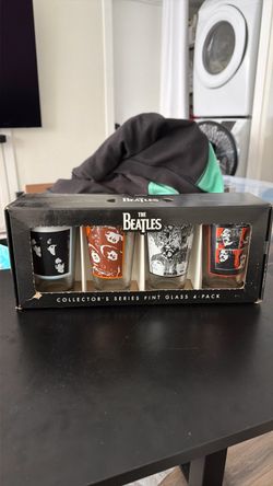 The Beatles  glass set