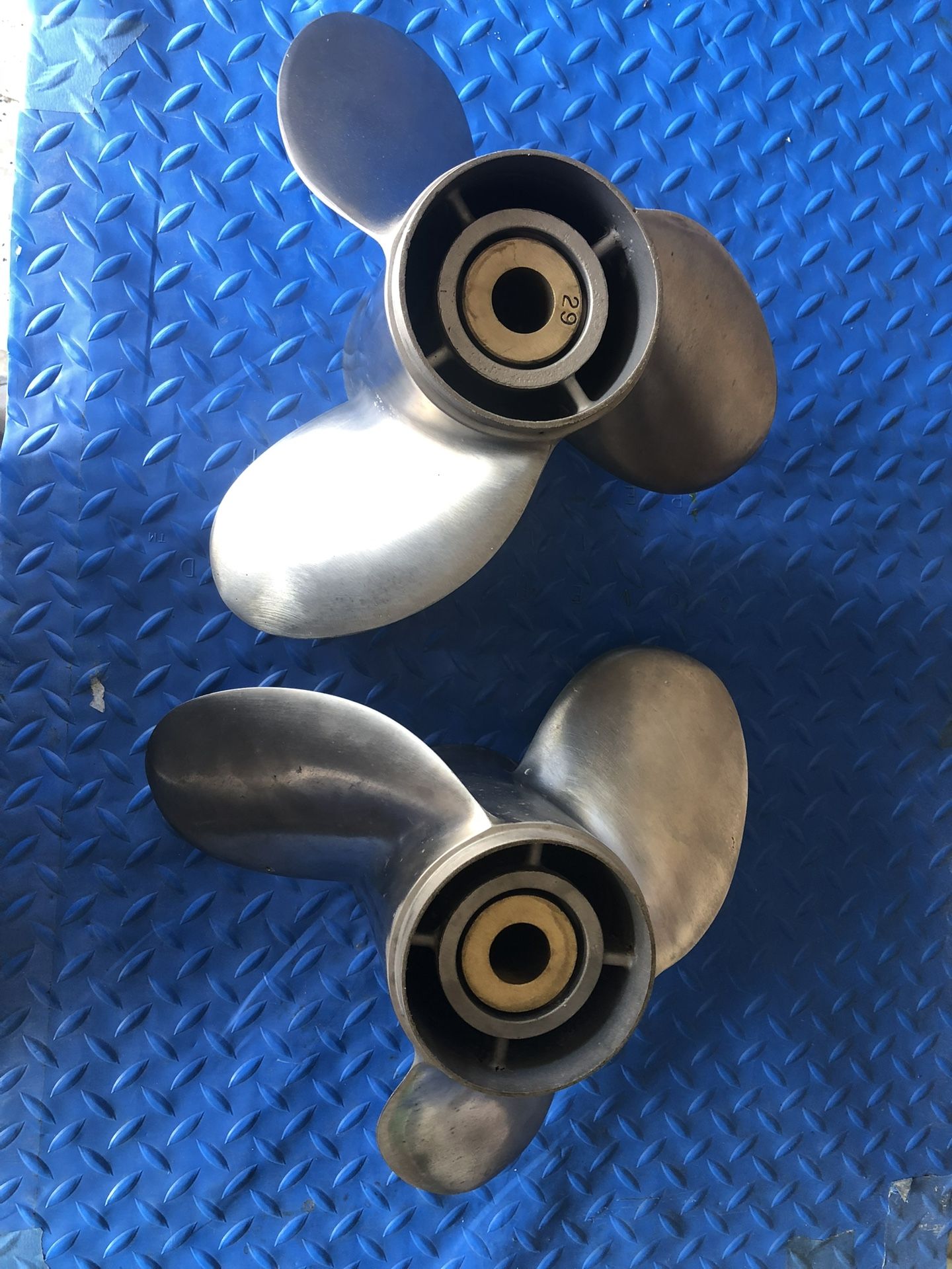 Quicksilver S/S Boat Props counter rotating