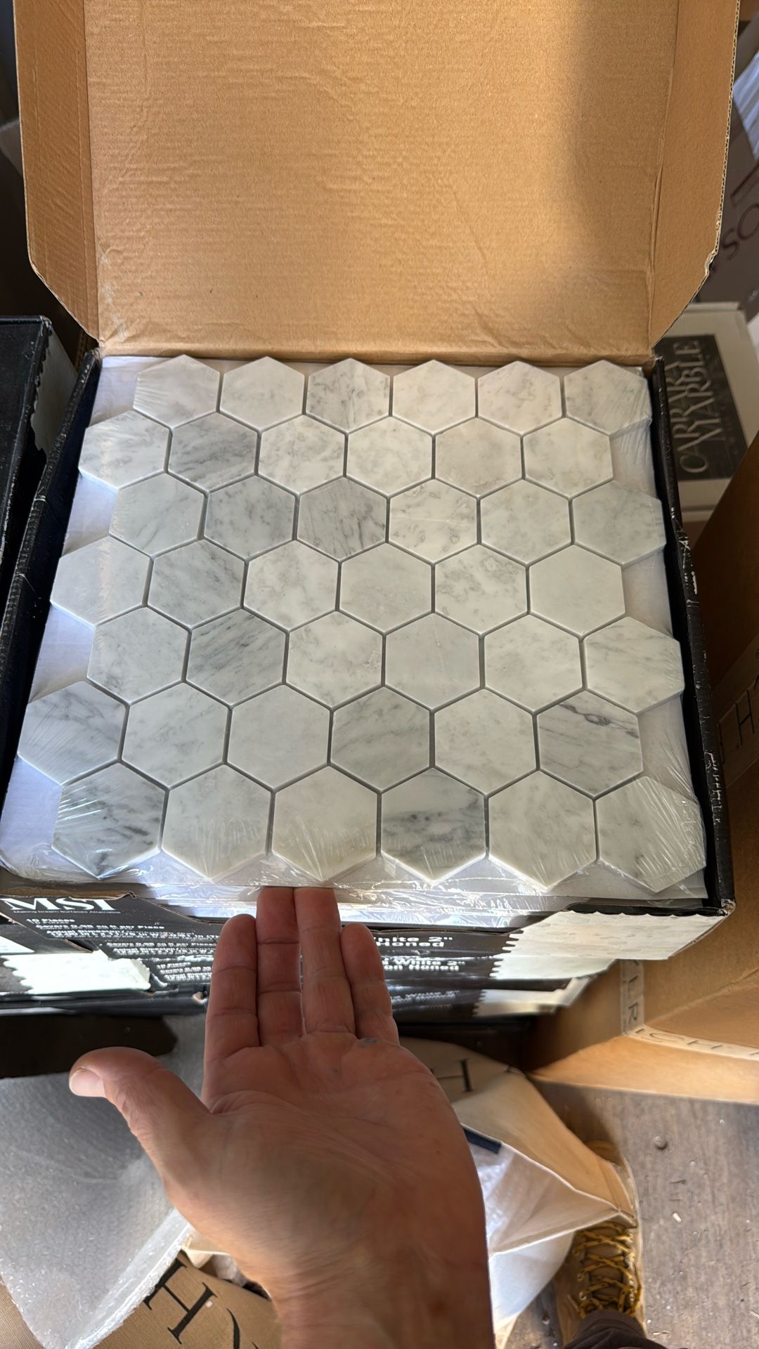 Marble Hexagon Tile