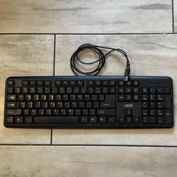 USB Computer keyboard with number pad