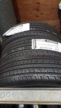 Huge sale, brand new tires, we carry all major brands and sizes