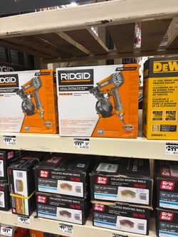 Ridgid roofing coil gun - 15 degree in box
