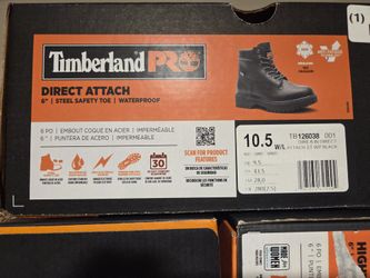New Timberland Work Boots