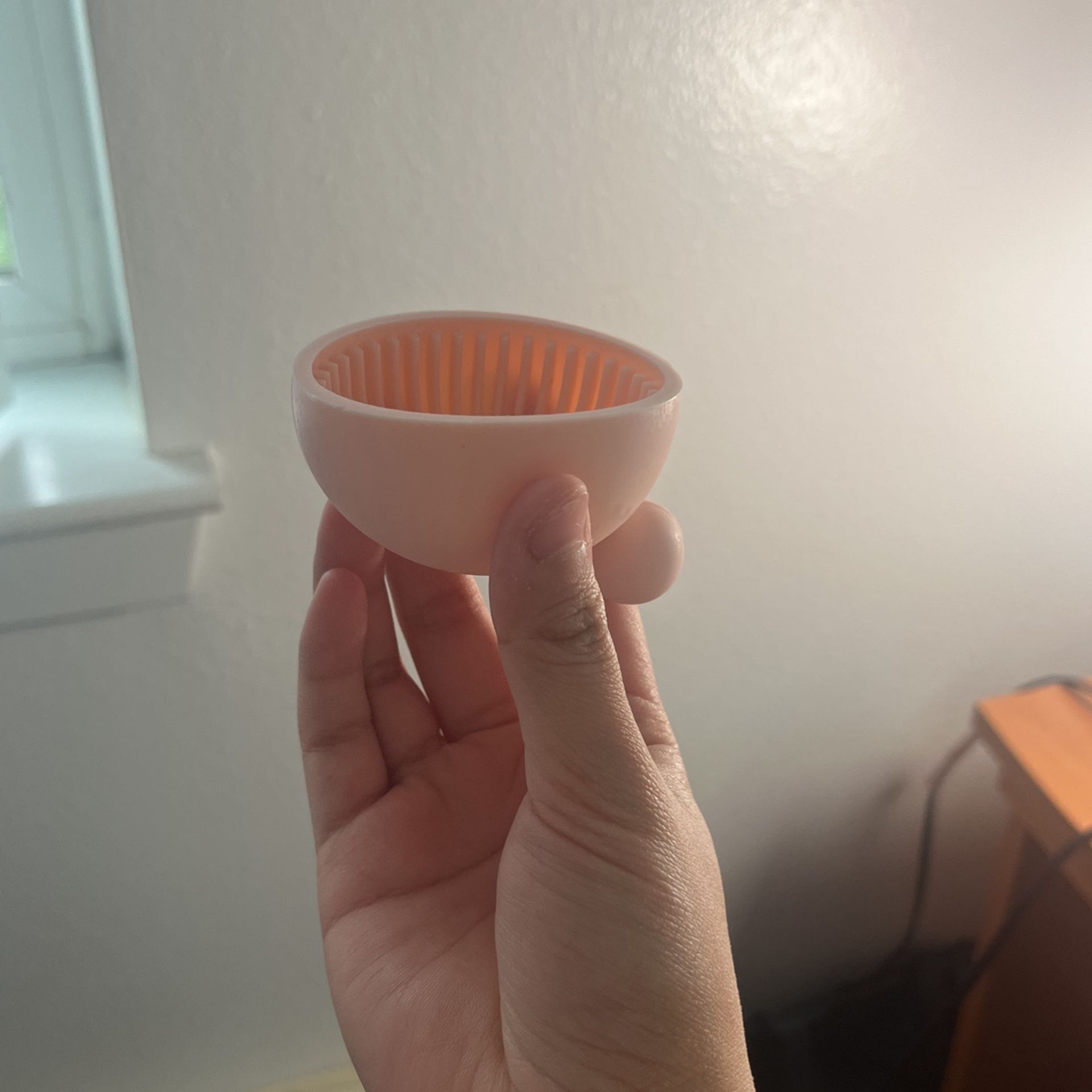 Light Pink Silicone Makeup Brush Cleaner