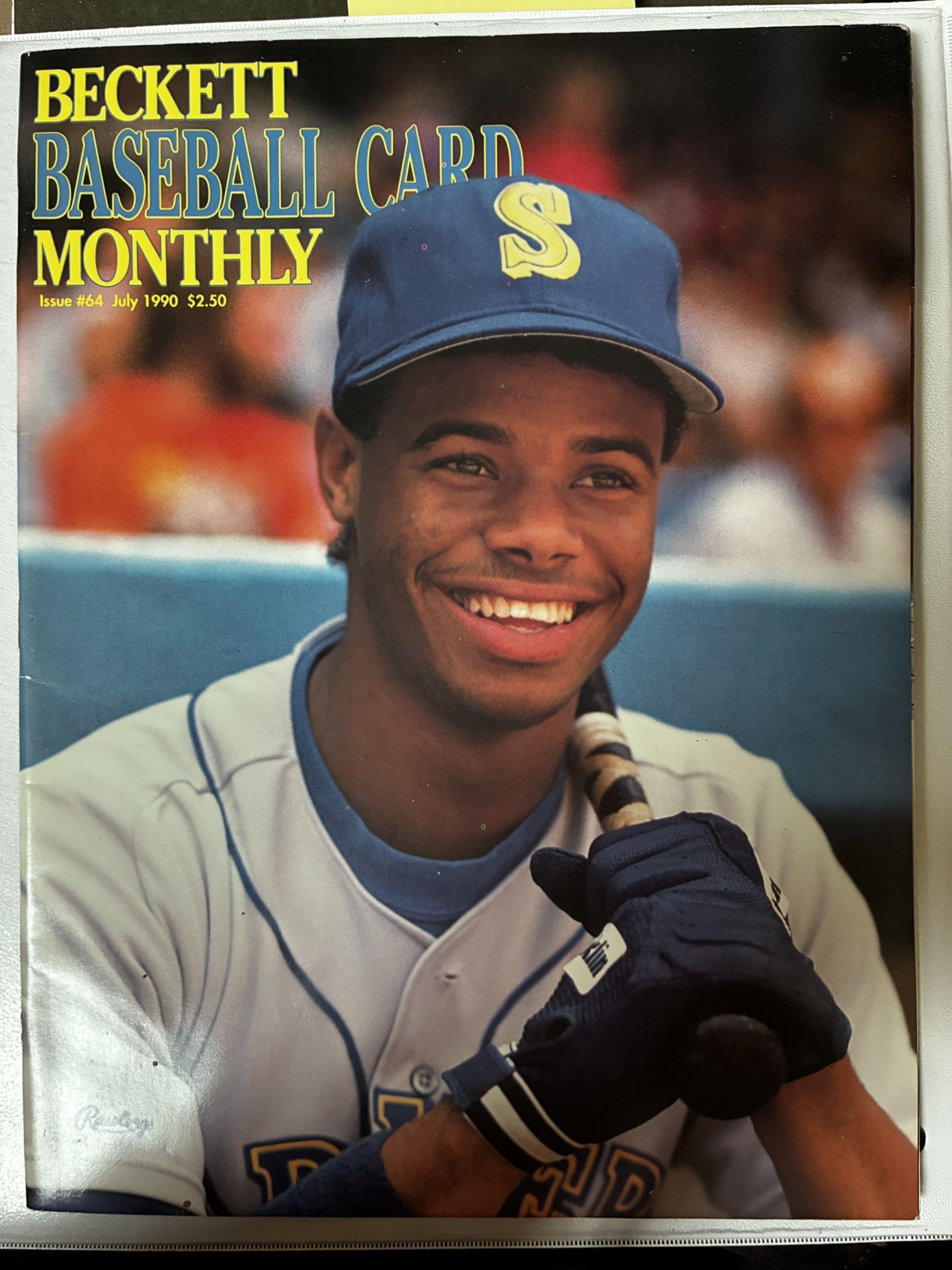BECKETT BASEBALL CARD MONTHLY ——> ISSUE #64 July 1990