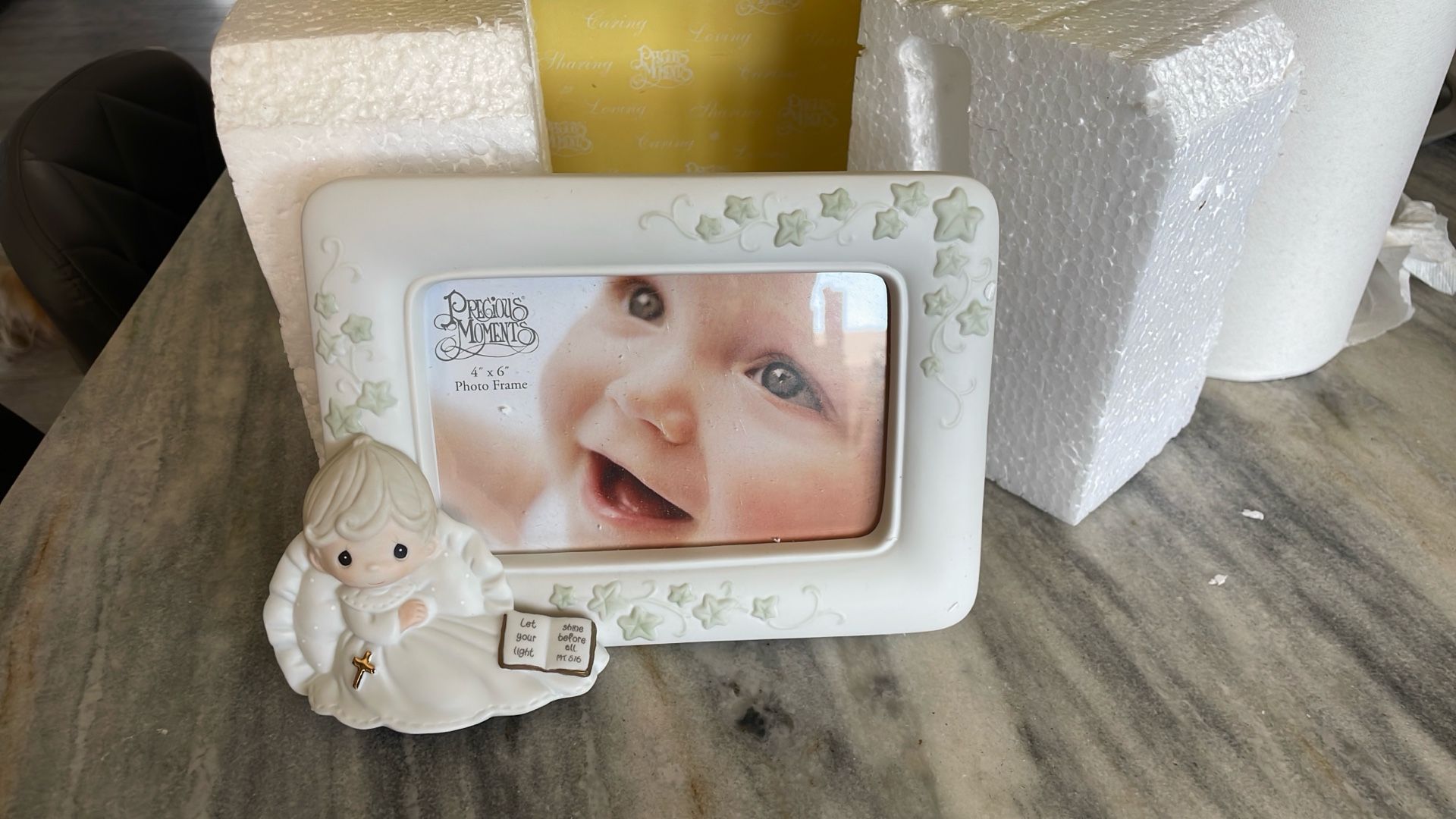 Precious Moment Religious Baby Frame
