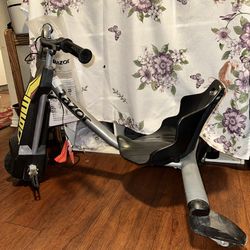 2015 Razor Power Rider 360 9 MPH Drifting Trike Ride-On Electric Powered Tricycle