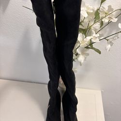 Top Moda Over the knee high boots size 6.5