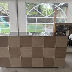 Used Dresser With Mirror and Nightstand