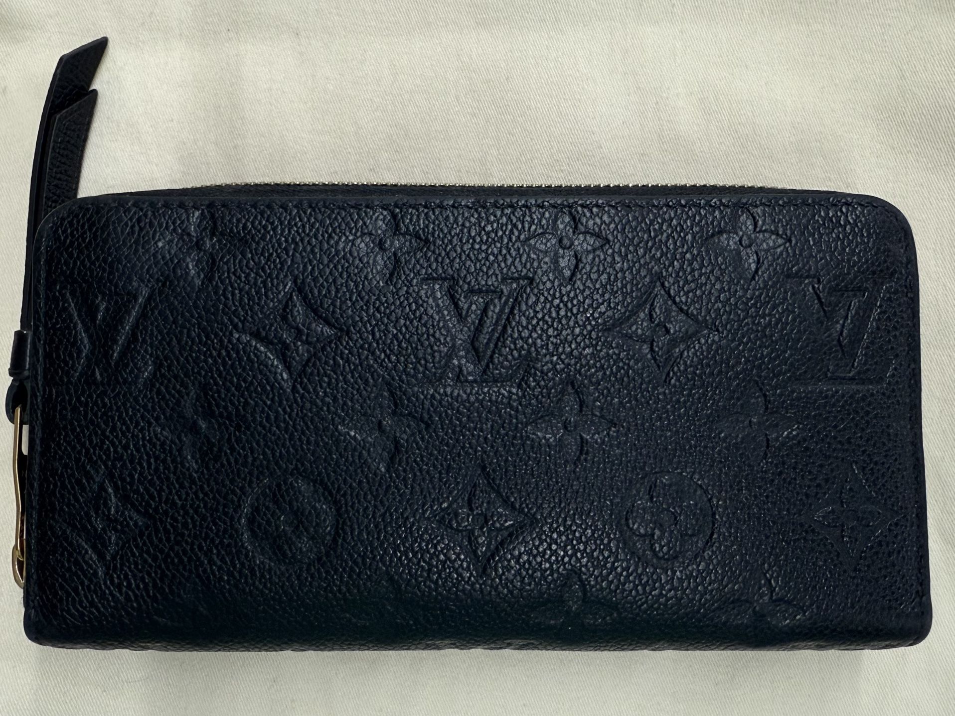 Louis Vuitton Monogram Empreinte Zippy Wallet