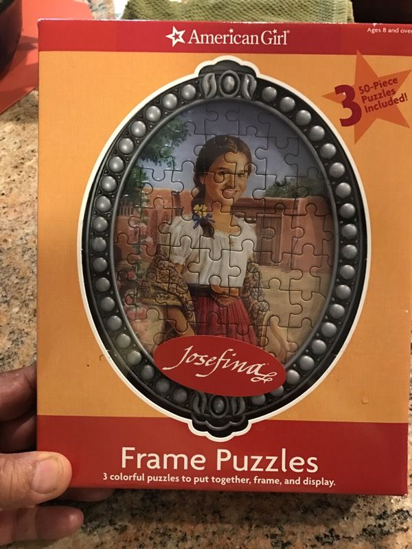 American girl frame puzzle