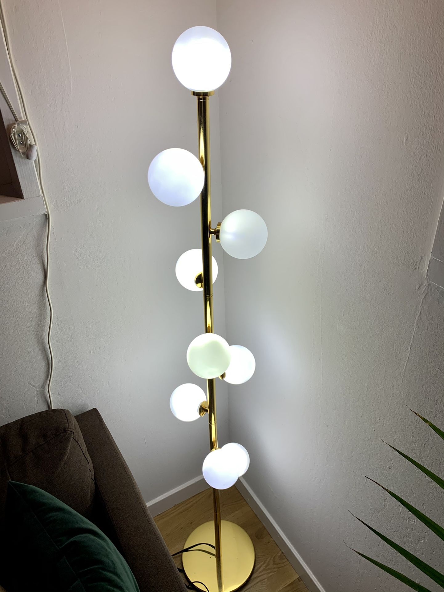 Beautiful Modern Gold Lamp