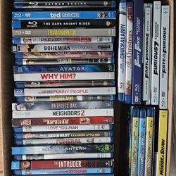 Blu Rays For Sale $3 Each