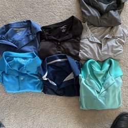 Golf Shirts, Size Medium