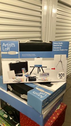 Artist’s Loft Deluxe Studio Easel Art Set