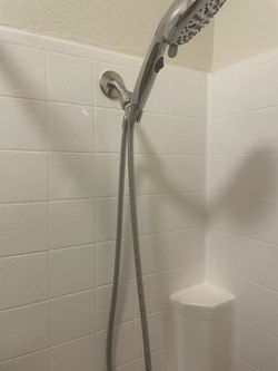 Handheld Shower Head with Hose and Mount
