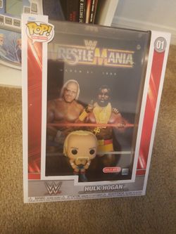 Funko POP! WWE Covers- Wrestlemania 3/31/85 HULK HOGAN #01