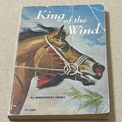Antique King Of The Wind Book