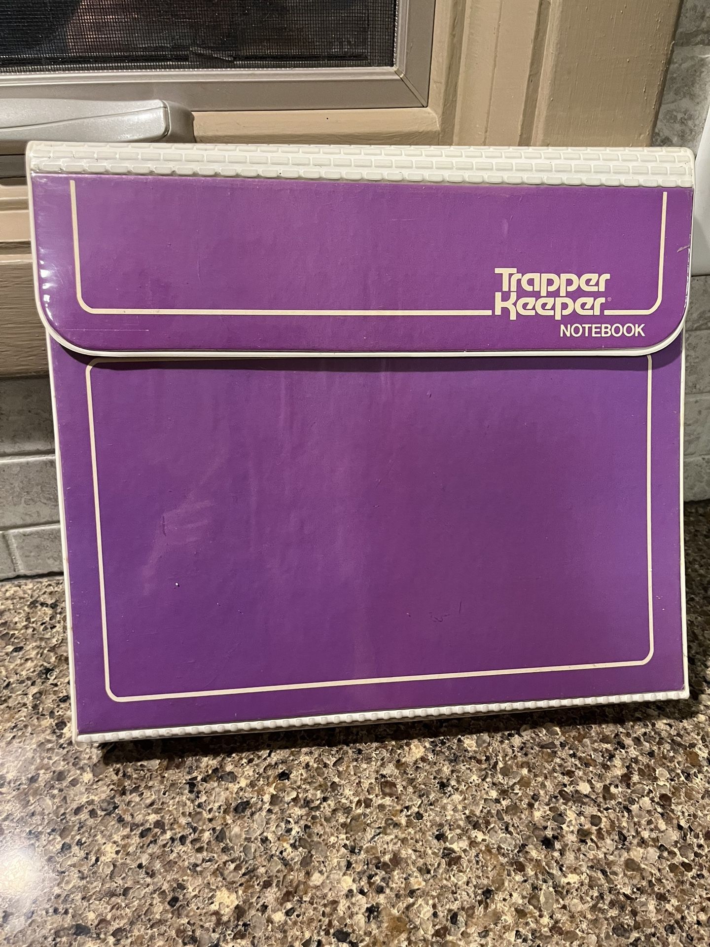 1990’s Collectible Trapper Keeper- Purple