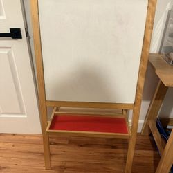 Ikea Whiteboard/Chalkboard Easel