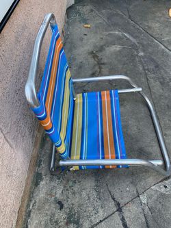 Folding Beach Chair Aluminum Frame