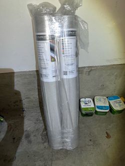 2 rolls of eco silencer infinity floor underlayment