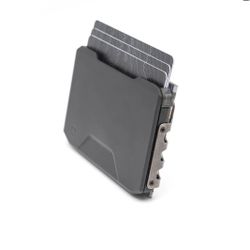 New Dango SK 1 Slide Kick Wallet Black  Wallet Card Holder W Titanium Money Clip