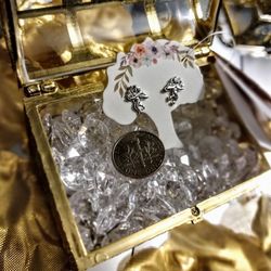 925 Sterling Silver Cupid Stud Earrings