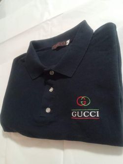Gucci Polo XL.  Navy 