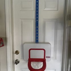 Little Tikes Over-the-Door Basketball Hoop Set