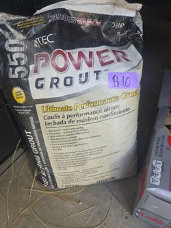 Tec Power grout 25 pounds