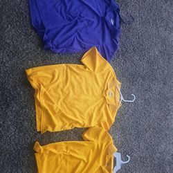 Uniformes Talla Xxl18 Y Dos Pantalones Talla 14 