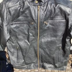 black  sheep leather jacket