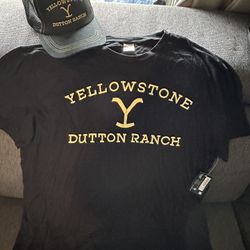 BRAND NEW Dutton Ranch Shirt/Hat