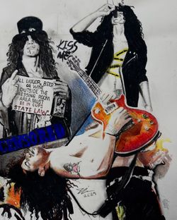 slash drawing