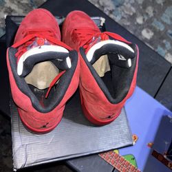 Jordan 5 Red Suede