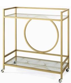 Gold Bar Cart