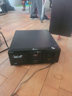 Sony megastorage 300cd player