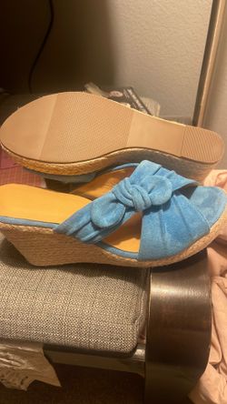 9 - Espadrilles Wedge Sandals Slides Platform Slip on Bow Knot Open Toe Summer Mules Shoes