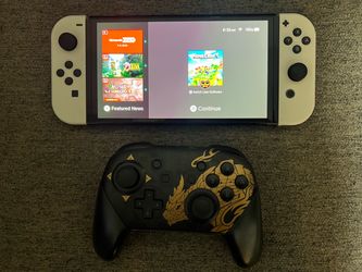 Nintendo Switch OLED with Pro Controller