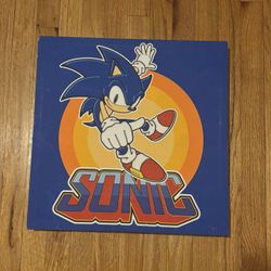 Decorative picture with Sonic design