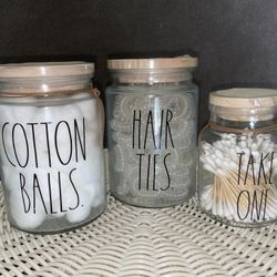 Rae Dunn Lot of 3 Powder Room Accessories