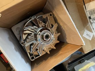 Chevy Alternator Chrome