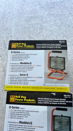 500 watt portable work light
