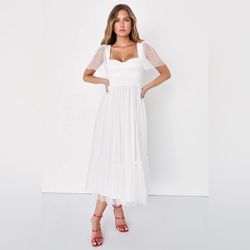 White Forever 21 Dress 
