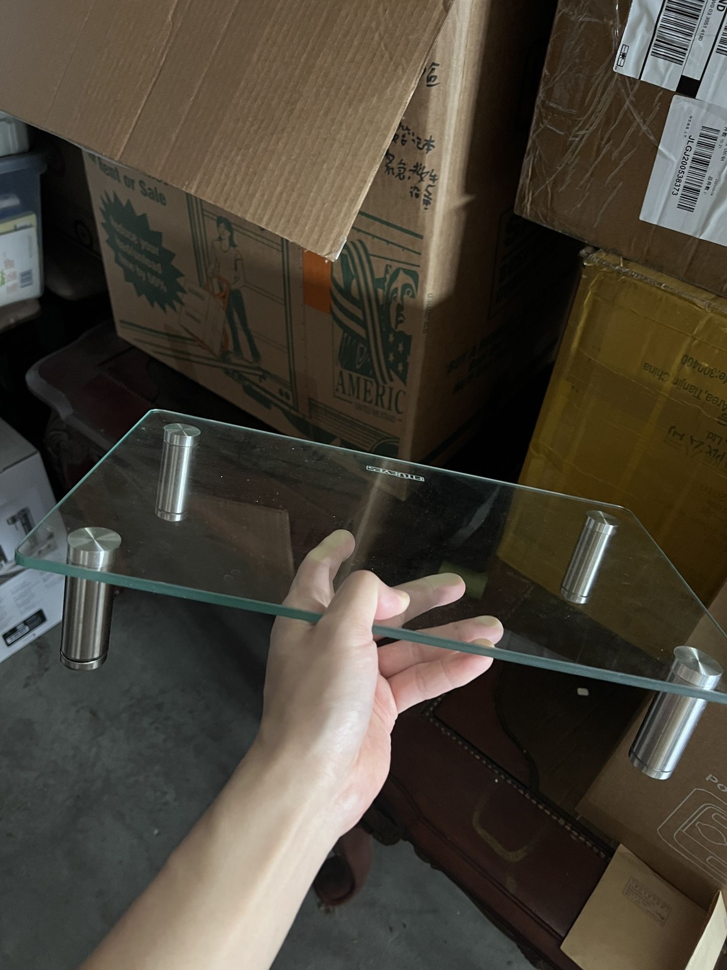 Monitor Stand for Clean Desk 15.7 inches (40 cm)