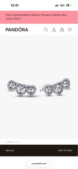 Pandora earrings