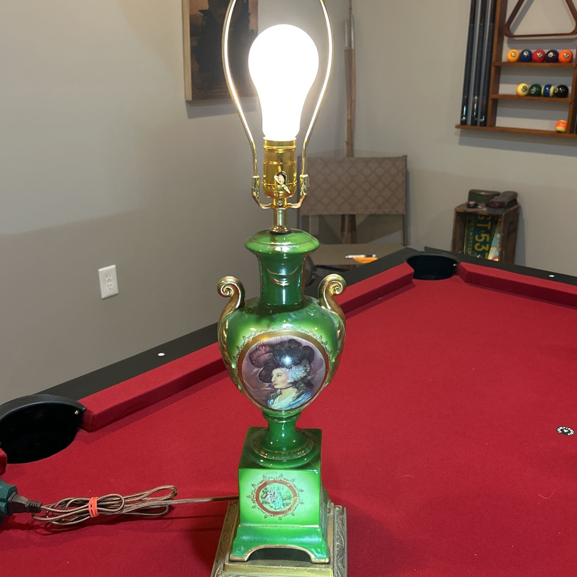 Victorian lamp