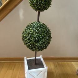Green Indoor/outdoor Plastic Tree 